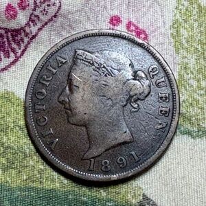 🇨🇾 1891 Cyprus — One Piastre — Queen Victoria — Scarce British Colonial Issue